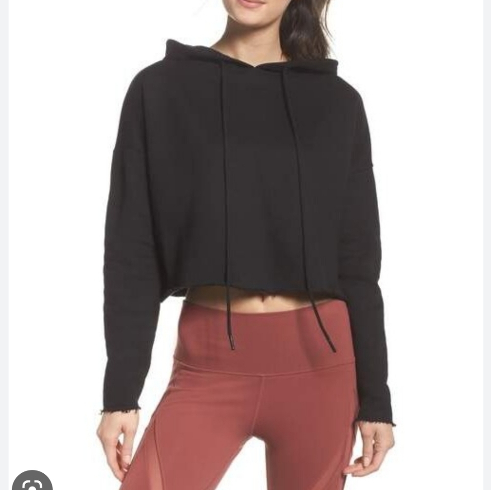 Alo box crop hoodie